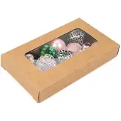 Packlinq Kraft Doosje Met Venster 5,4x1,3x9,2 cm (25 Stuks)