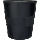 Leitz - Papierbak leitz recycle range 15 liter zwart | 108 stuks