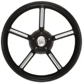 Ultraflex RVS Stuurwiel V56 - 350 mm