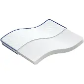 vidaXL Traagschuimmatras 140x190x17 cm, zacht, wit