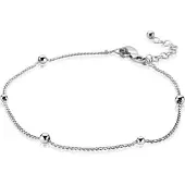 Zinzi zilveren enkelband glad bol 23-27cm ZIE987