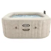 Intex PureSpa Chevron Deluxe Bubble Spa Set 4 persoons