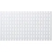 Sealskin Nora - Antislip badmat - 39x69 cm -Wit