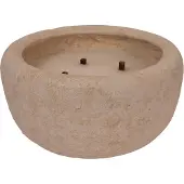 Ptmd Gabor Brown Cement Outdoor Candle XL (Bruin, 36x36x20cm)