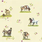Rasch Paarden behang 290509
