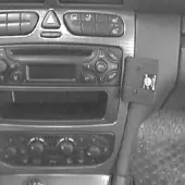 Brodit ProClip houder geschikt voor Mercedes Benz C-Klasse (180-320) 2000-2006 Angled mount