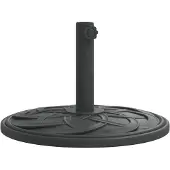 vidaXL Parasolvoet voor stok van Ø38 / 48 mm 12 kg rond