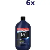 Fa 6x 750ml shower gel men sport