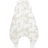 Meyco Baby Branches baby zomer slaapoverall jumper - sand - 80cm - 0.5 TOG