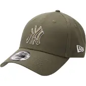 New Era Pet 'OUTLINE 9FORTY NEYYAN' grijs / groen / wit