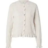 JDY Gebreid vest 'JDYLETTY' beige gemêleerd