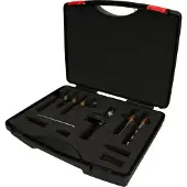 Ks Tools 405.0050 Uitboorset voor injectorspanschroeven, 22-delig