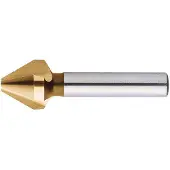 Format Verzinkboor DIN334 HSS TiN vorm C cilinderschacht 60grad. 25mm