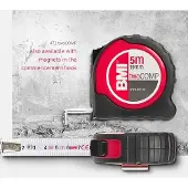 Bmi twoComp 472841021M Rolmaat 8 m Staal