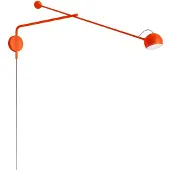 Artemide Ixa Arm Wandlamp Red | With Cable and Plug