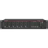 Monacor PA-6040MPX PA-voorversterker 4-kanaals 4 zones