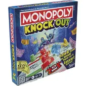 Hasbro Monopoly Knockout, Bordspel, Economische simulatie, Vanaf 8 jaar, 20 minuten