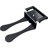 Bachmann kabelslang Easy-Clip vloercontactdoos Classic zwart RAL9005