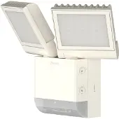 Theben Wandlamp buiten met bewegingssensor theLeda S17-100, wit / opaal, Kunststof