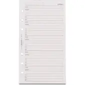 Filofax - vulling personal - adressen - wit