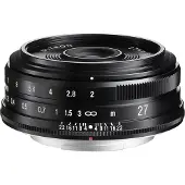 Voigtländer Ultron 27mm F/2 Fujifilm X zwart