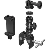 SmallRig 4373 Crab-Shaped Super Clamp with Ballhead Magic Arm