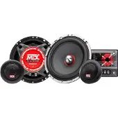 MTX Audio MTX TX665S Luidsprekerset 16,5 cm 2-weg 90 W RMS 4O aluminium chassis neodymium tweeter zijden do...