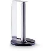 Zeller Present Papierrolhouder, Keukenrolhouder, Zilver, Zwart