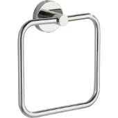 Wenko Bosio handdoekring RVS glanzend