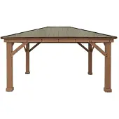 Westmann Paviljoen gazebo devon 12x16 490x371x315 cm -