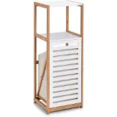 Zeller Badkamerrekje met geïntegreerde wasmand, bxdxh: 36 x 33 x 98 cm