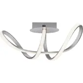 JUST LIGHT Design plafondlamp Maria aluminium