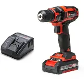 Einhell Accu Boor-/Schroefmachine TC-CD 18/35 Li Kit - Power X-Change - 18 V/Li-ion - 35 Nm - 0-550 t/min - 10 mm snelspanboorkop - Elektronische snelheidsregeling - Incl. 1x 1.5 Ah accu en lader