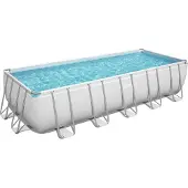 Bestway Frame Zwembad Power Steel Met Filterpomp 640 X 274 X 132 Cm