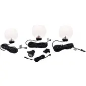 Ubbink Multibright Float drijvende lichtbol LED transparante bollen set a 3