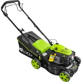 Zipper ZI-BRM420 Grasmaaier Benzine Instelbare maaihoogte 1200 W Snijbreedte max. 420 mm
