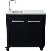 Cozze Werkbank 2-Deurs met Wasbak en Kraan 90529