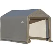 ShelterLogic Shelter Logic, overkapping voor planten, wegzak "Shed-In-A-Box", 180 x 300 cm, grijs, 5,4 m²