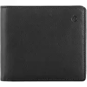 Esquire Logo Portemonnee II Leer 12 cm schwarz