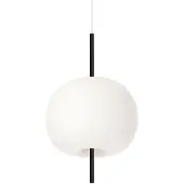 Kdln Hanglampe , KUSHI 16, dimbare, Wit, Woonkamer, Glas, Designer