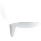 Wever & Ducre LED wandlamp Scava 1.0 wit 2700 K 1.0, dimbaar, wit / opaal, Woon-/ Eetkamer, Aluminium, wandlamp