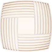 Secto Design Kuulto Small 9101 Wand- / Plafondlamp White laminate