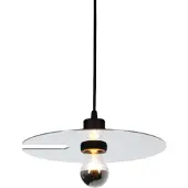 Wever & Ducre Mirro Hanglamp Mirro 1.0 | Black Matt|Glossy Aluminium | 6 m