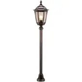 LCD Tuinpadverlichting 1113/1123, dimbaar, koper, Aluminium, Antiek, Tuinpad verlichting