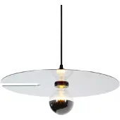 Wever & Ducre Mirro Hanglamp Mirro 2.0 | Black Matt|Glossy Aluminium | 6 m