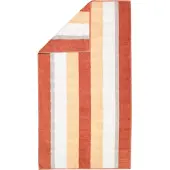 Cawö Douchelaken Noblesse Stripes Brick (80 x 150 cm)