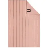Cawö Theedoek Nature Stripes Taijine (Set van 4)