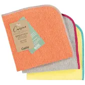 Cawö Vaatdoek Uni Mandarin Lemon (Set van 3)