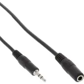 InLine 99933 audio kabel 3 m 3.5mm Zwart