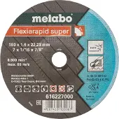 Metabo 616227000 Doorslijpschijf gebogen 180 mm 25 stuk(s) RVS